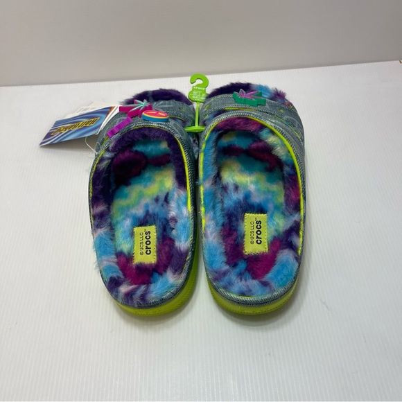 Crocs x Half Baked Cozzzy Sandals Clogs Faux Fur Slides Unisex Women's 8 Men's 6 - Picture 3 of 16
